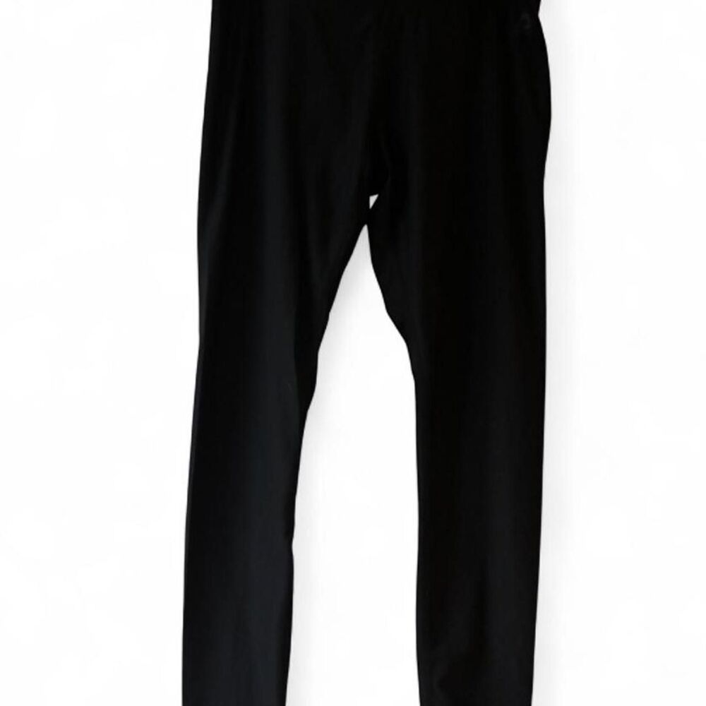 Reebok Black High Waisted Women’s Large Logo Leggings